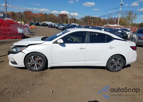 2022 Nissan Sentra Sv Xtronic Cvt из США, поврежденный, VIN 3N1AB8CV7NY209031